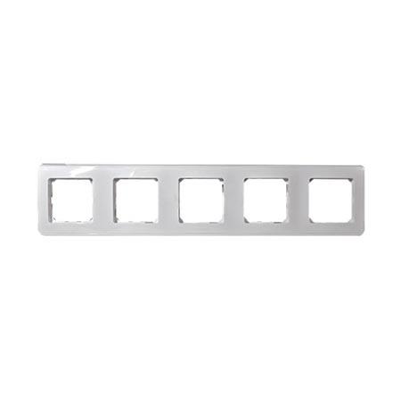 Legrand  Cariva  Белый Рамка 5-местная скрытая установка IP20 /773655