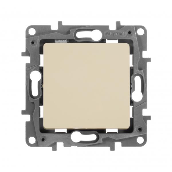 Legrand  Etika  Слоновая Кость Переключатель механизм 1-клавишный промежуточный 10AX - 250В 672309