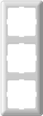 Schneider Electric  Wessen59  Белый  Рамка 3-местная скрытая установка KD-3-18