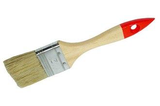 Кисть КФ 1,5" 0126220 плоская 38мм натуральная светлая щетина