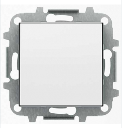ABB  SKY  Альпийский БелыйЗаглушка с суппортом /2CLA850000A1101/