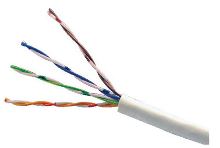 UTP 4 пары cat. 5Е 4х2х0,52 КСВ медь бухта 300м кабель