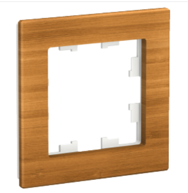 Schneider Electric AtlasDesign NATURE  Дерево Бамбук  Рамка 1-местная ATN353201