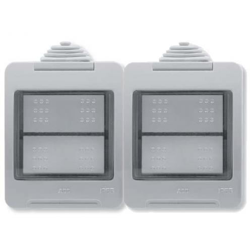 ABB  Zenit/Stylo  Коробка IP55 открытой установки на 4 модуля  /N3292//2CLA329200N1101/