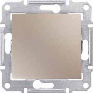 Schneider Electric Sedna Титан Выключатель механизм 2-полюсный 10А IP20 скрытая установка SDN0200168