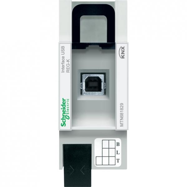 Schneider Electric Merten  Светло-сер. USB Интерфейс REG-K MTN681829