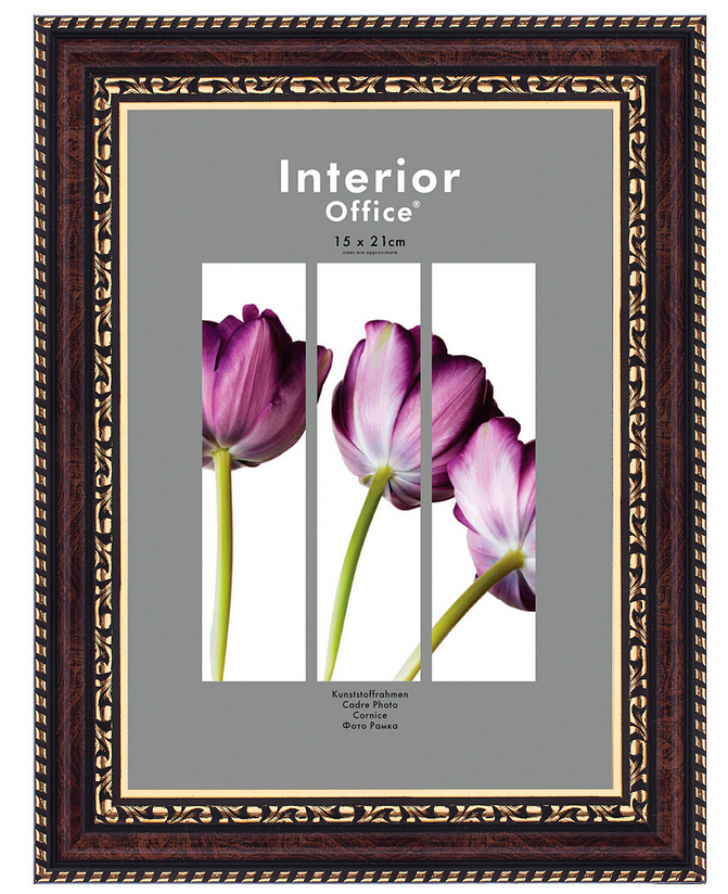 Фоторамка Emafyl 782 15х21, темный  орех