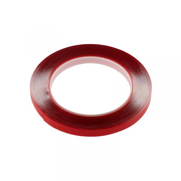 Двухсторонний скотч прозрачный  9мм  5м  REXANT 09-6509