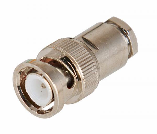 Разъём штекер  BNC  RG-6  пайка  (01-006С)  REXANT 05-3013