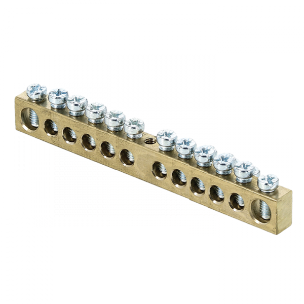 Шина нулевая PE 63.12(без изолятор) EKF