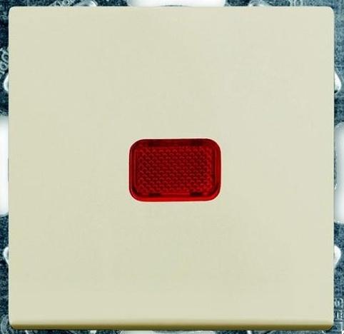 ABB  Basic55  Слоновая Кость Выключатель с клавишей 1-клавишный с подсветкой 1012-0-2156/2CKA001012A2156/