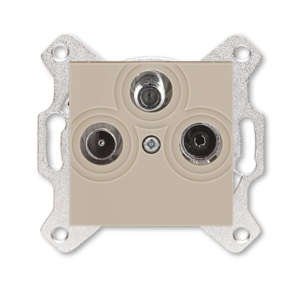 ABB  Levit  Кофе макиато Розетка TV-R-SAT, 2CHH083303A6018
