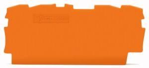 Плата Wago 2000-1492 концевая/промежуточная 3L-ABSCHLUSSPLATTE ORANGE (25 шт)