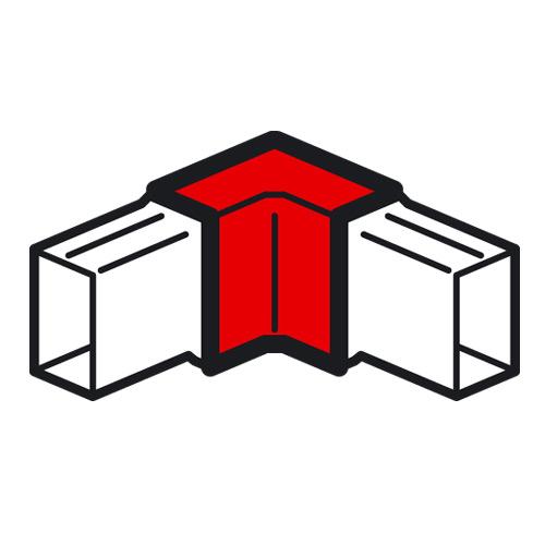 Legrand  METRA  Белый  Угол внутренний  40x16 мм 638151