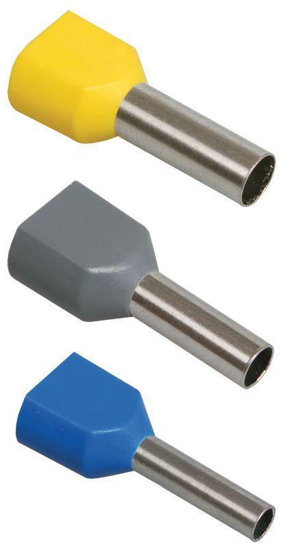 Наконечник НШВИ(2) 2.5-12 син. (уп.100шт) IEK UTE10-D3-3-100