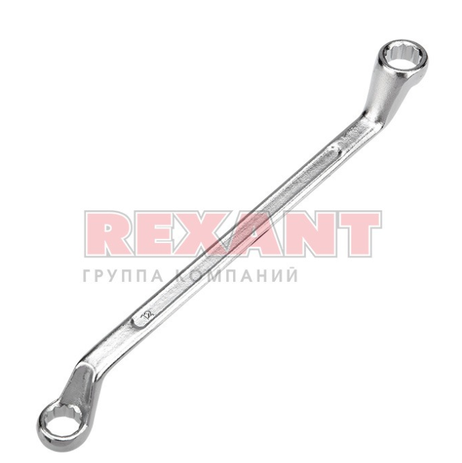 Ключ накидной коленчатый REXANT 12х13 мм, хром 12-5856-2