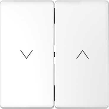 Schneider Electric  MERTEN  D-Life  Белый Лотос  Клавиша-кнопка для жалюзи MTN3855-6035