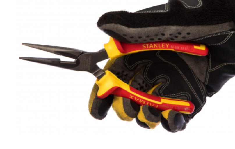 Длинногубцы диэлектр. 160 мм 1000В  Stanley 0-84-006
