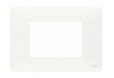 Schneider Electric  Unica MODULAR Белый Рамка 3-модуля, NU210318