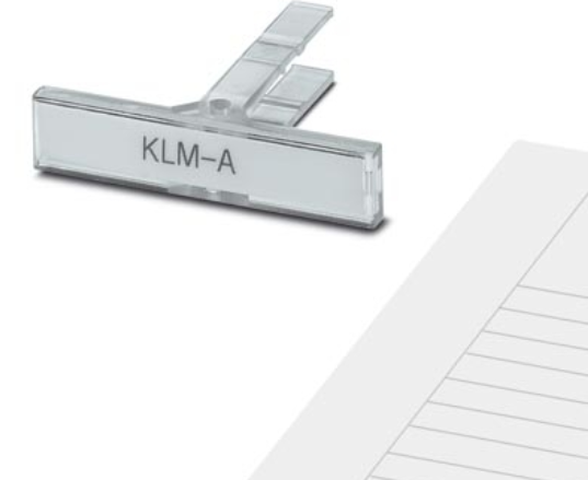 Держатель маркировки клеммных коробок KLM-A  Phoenix