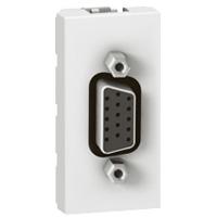 Legrand  Mosaic  Розетка HD15 1 модуль 078772