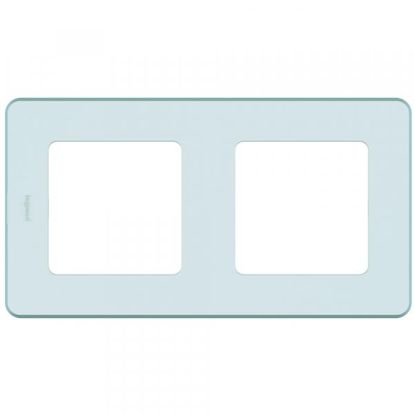 Legrand INSPIRIA Мятный Рамка 2-местная IP20 скрытая установка 673945