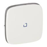 Legrand  Valena  ALLURE  Белый Лицевая Панель для переключателя промежуточного 1-клавишный с подсветкой скрытая установка IP20 /755275