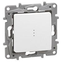 Legrand  Etika  Белый Переключатель механизм с подсветкой автомат. 10AX 672215