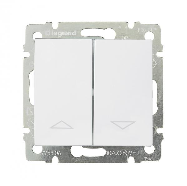 Legrand 774404 Выключатель рольст БЕЛ VLN