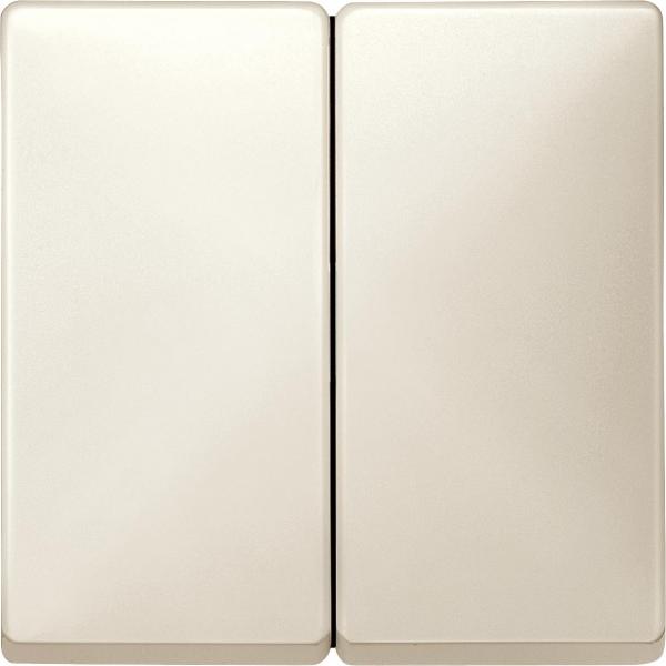 Schneider Electric Merten  Бежевый  Клавиша 2-местная MTN412544