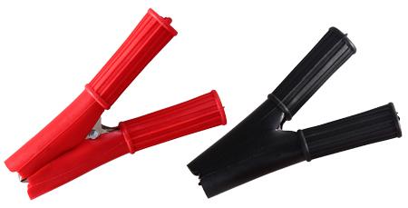 Зажим крокодил 30А 75мм 16-0016 в изоляторе REXANT 16-0016 (кратно 2)