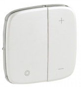 Legrand  Valena  ALLURE  Белый Лицевая Панель для диммера кнопочного  скрытая установка IP20 /752085