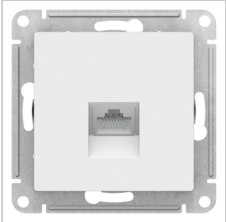 Schneider Electric AtlasDesign  Белый  Розетка компьютерная RJ45, механизм ATN000183