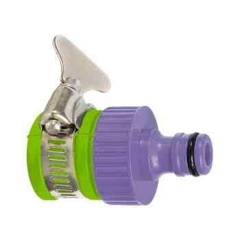 Адаптер PALISAD пластмассовый, 3/4 с внешним  хомутом//  65760