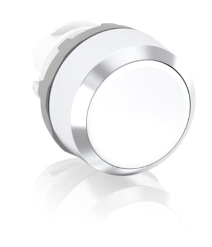 Кнопка MP1-20W белая без фиксации без подсветки  ABB /1SFA611100R2005/
