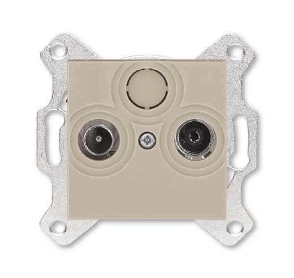 ABB  Levit  Кофе макиато Розетка TV-R, проходная, 7дБ, 2CHH083607A6018